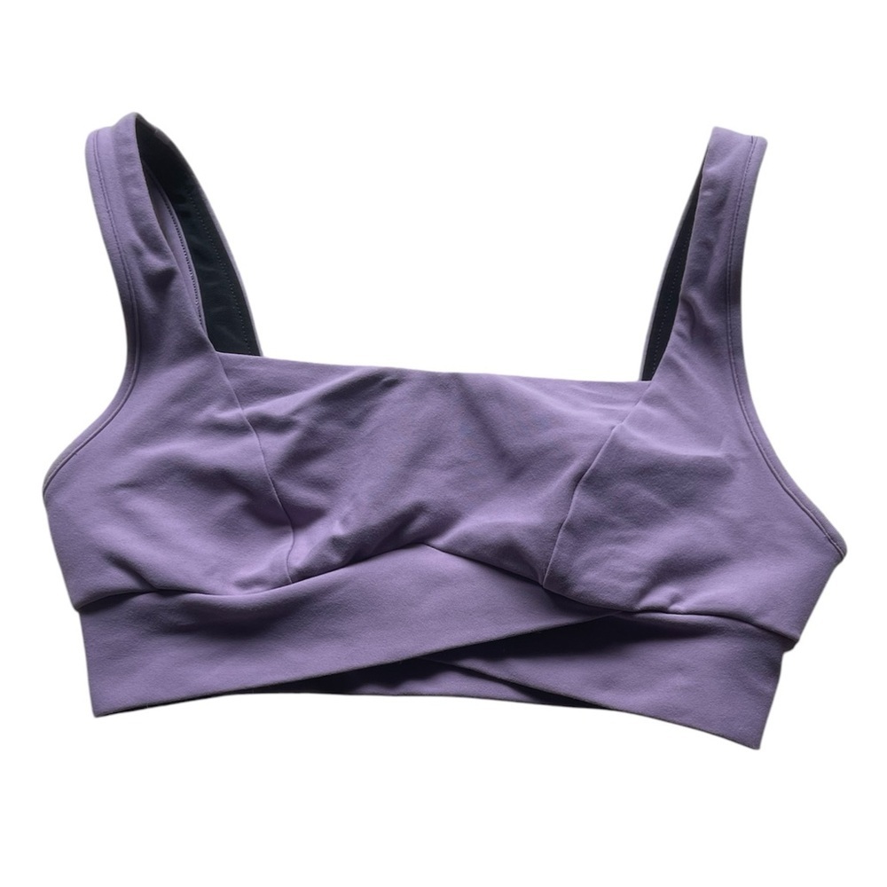 Michi Lavender Sports Bra with Back Cutout Size XS